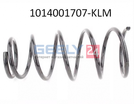 Пружина передня / KLM 1014001707-KLM на Джилі МК