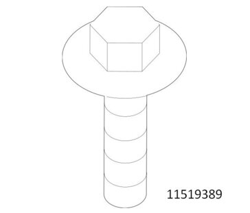 Болт топливного бака R2 11519389 на Равон Р2 Спарк