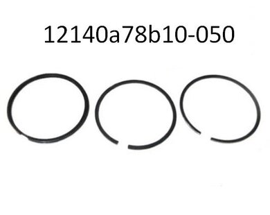 Кольца поршневые (0,50мм) (3шт) (под поршня SWP-96567380 (1.21.52.8)) 12140A78B10-050 на Шевроле ЗАЗ ВИДА 