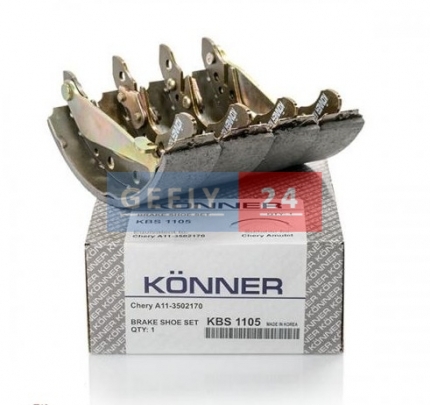 Колодки тормозные задние KONNER 3502145106 на Джили CK