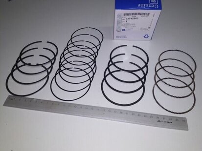 Кольца поршневые (0,50мм) 93742963 на Шевроле ЗАЗ ВИДА 