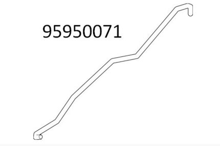 Тяга блокировки двери R2 95950071 на Равон Р2 Спарк