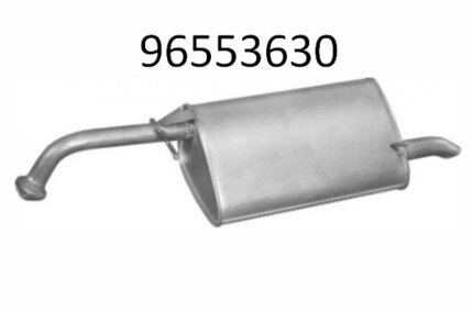 Глушитель LACETTI SD 1,8 96553630 96553630 на Шевроле Лачеті