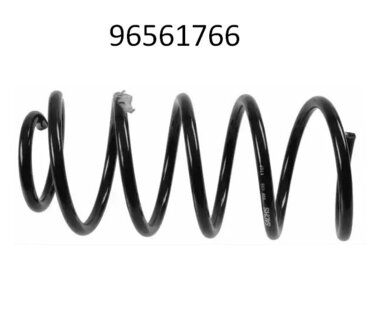 Пружина подвески передней 96561766 на Шевроле Лачеті
