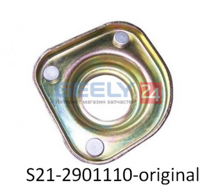 Опора верхня переднього амортизатора, метал + гумка, в зборі Китай s21-2901110 на Чері Джагі