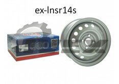 Диск колісний (металік) "EuroEx" LANOS R14x5.5J, 4x100, DIA 56.6, ET 49 (EX-LNSR14S)