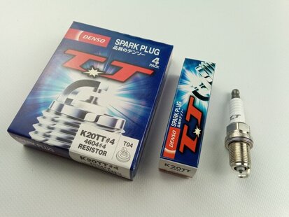 Свеча зажигания DENSO TT K20TT.4/T04 Lanos 1.6, Lacetti 1.6-1.8 4 шт в упк. цена за шт. K20TT.4 на Шевроле Лачетти