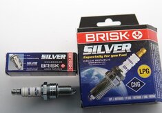 Свічка запалювання SILVER ГАЗ дв.406, УАЗ (компл.) (BRISK)