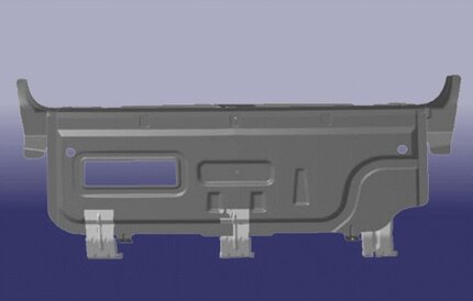Панель кузова задняя S21-5100030NA-DY на Чері Джагі